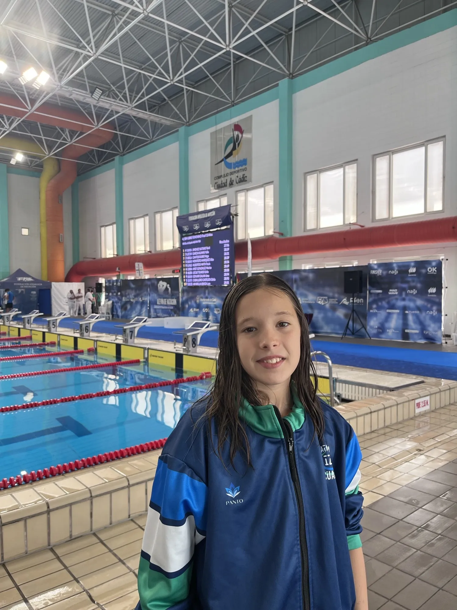 Vega Moreno pelea hasta el final en el Campeonato de España Alevín