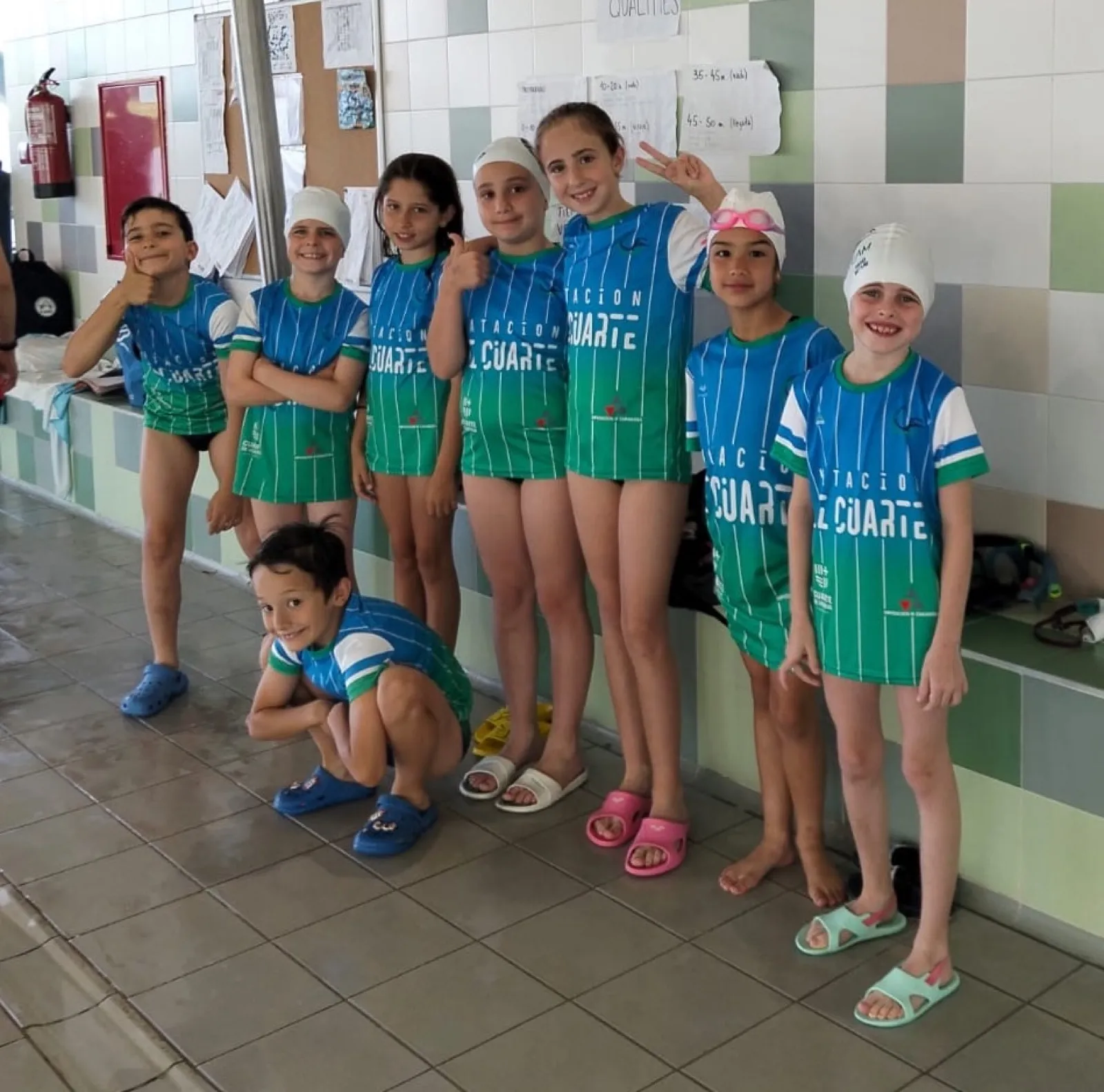 Equipo de la categoría Prebenjamín del club